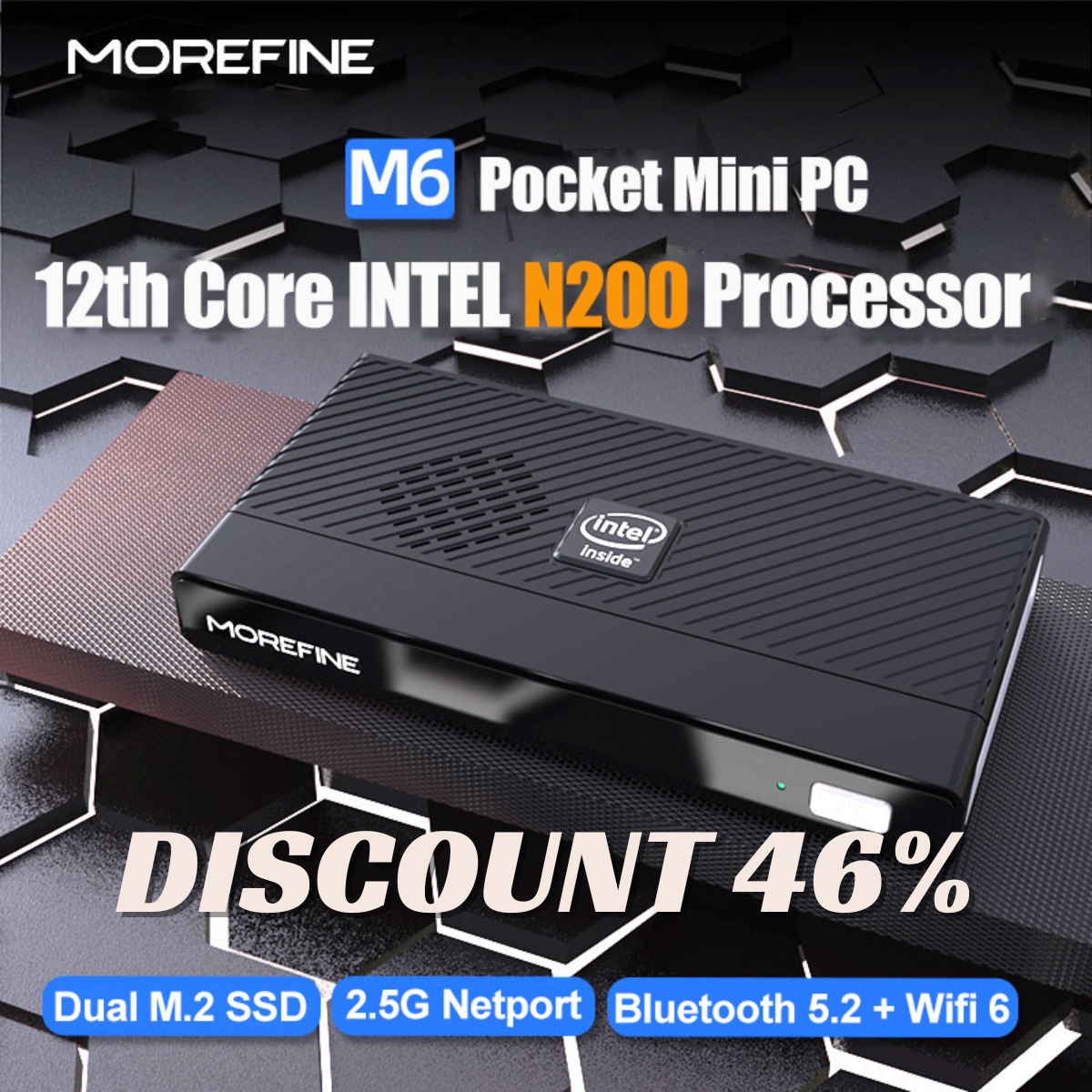 Unleashing the Power of the MOREFINE M6 Mini PC: A Next-Gen Pocket Computer Experience