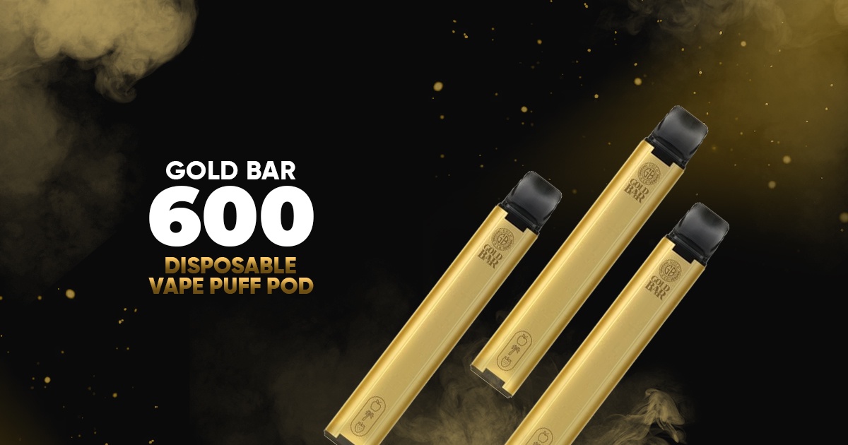 Super Mix Gold Bar 600: The Premier Choice in Disposable Vape Technology