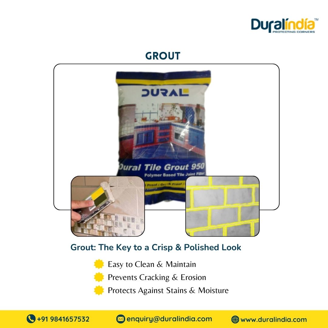 Dural India Grout: Smooth Application, Efficient Results