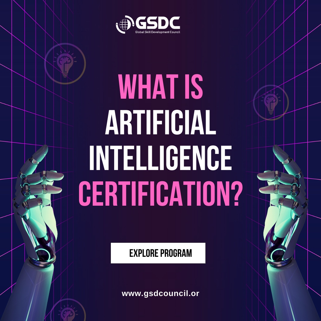 What is Artificial Intelligence Certification?