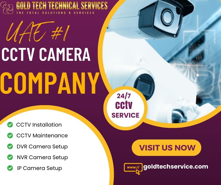 CCTV Camera Installation Service UAE - CCTV Security Solutions