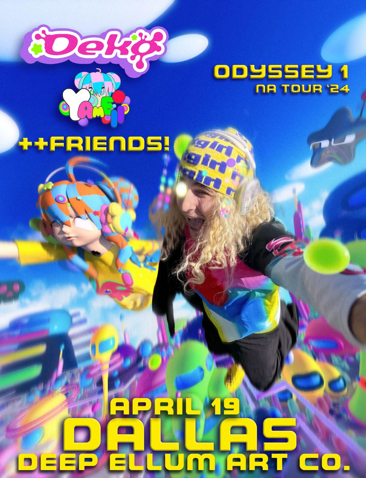 Embark on the Odyssey 1 Tour with Yameii & Friends