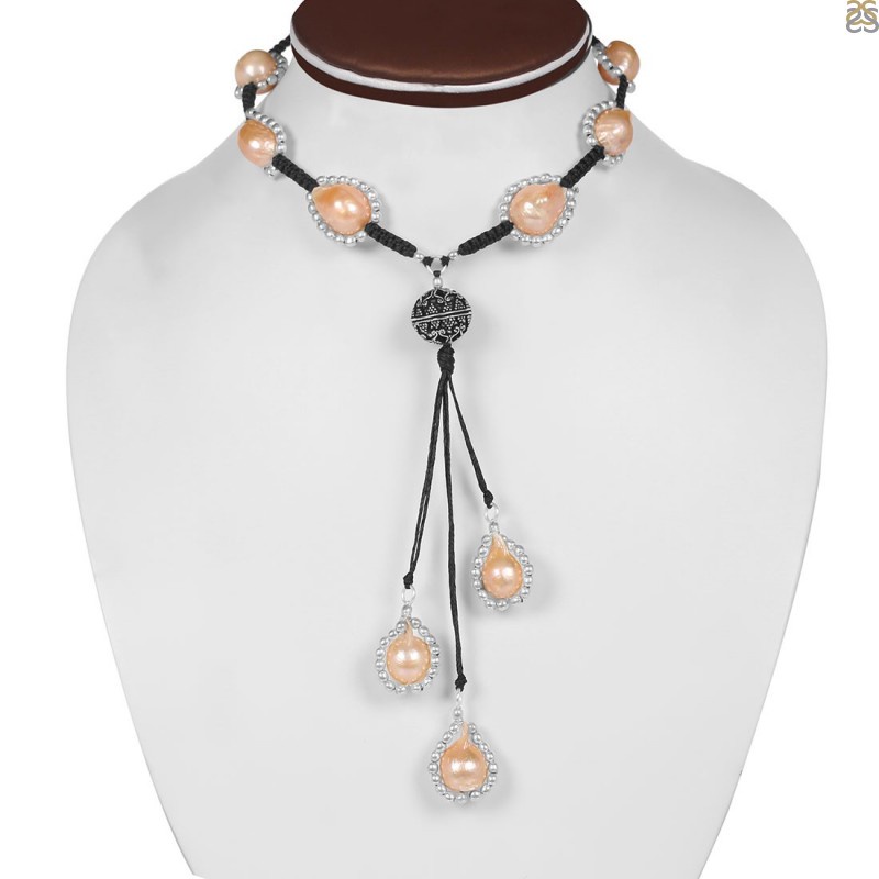 Stunningly Nitty gritty Biwa Pearl Jewelry Pieces