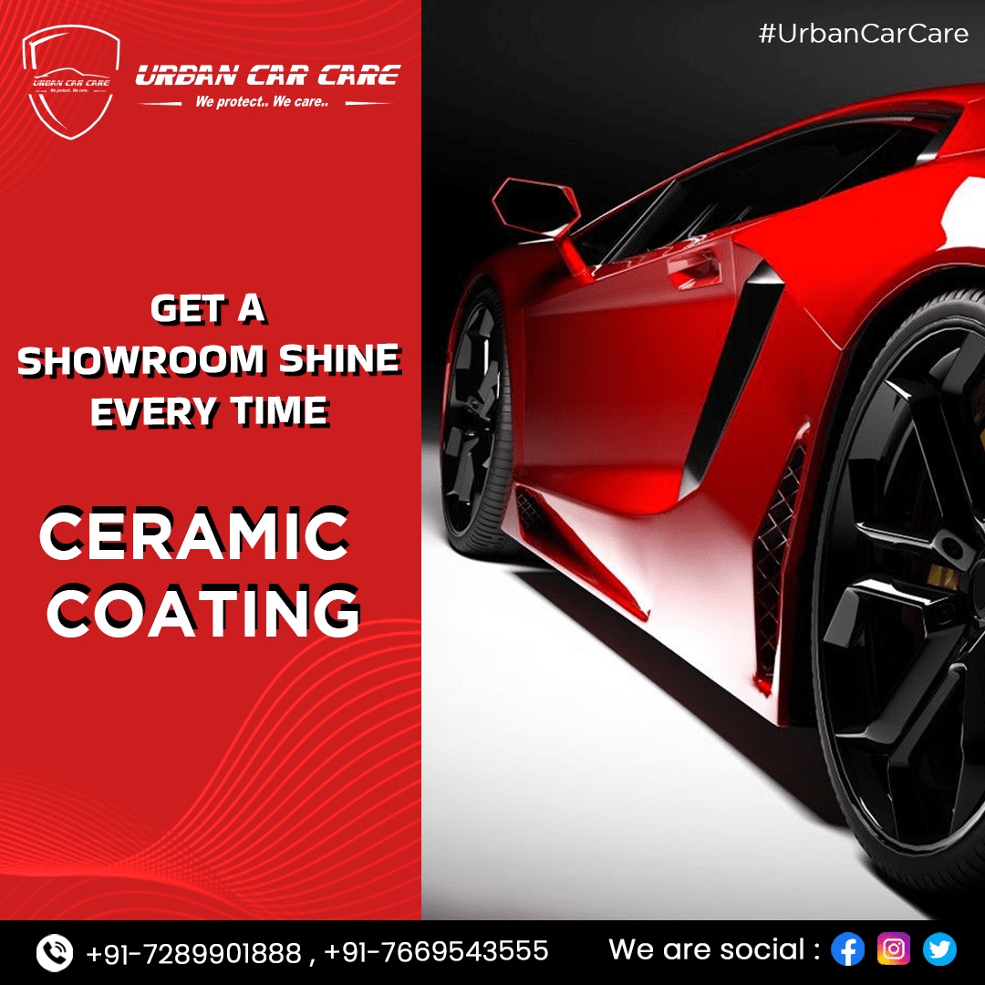 Elevate Your Ride with Expert Car Detailing and Car Ceramic Coating in Noida | Urban Car Care.