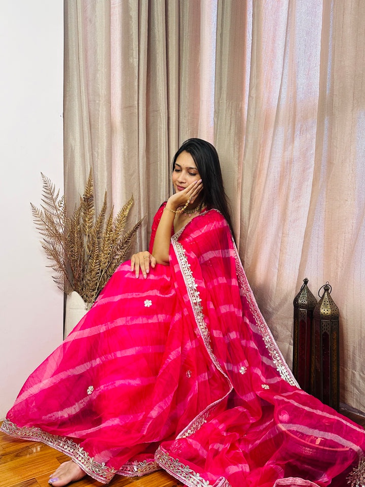 Buy kota doria designer sarees  with Wedding sarees online