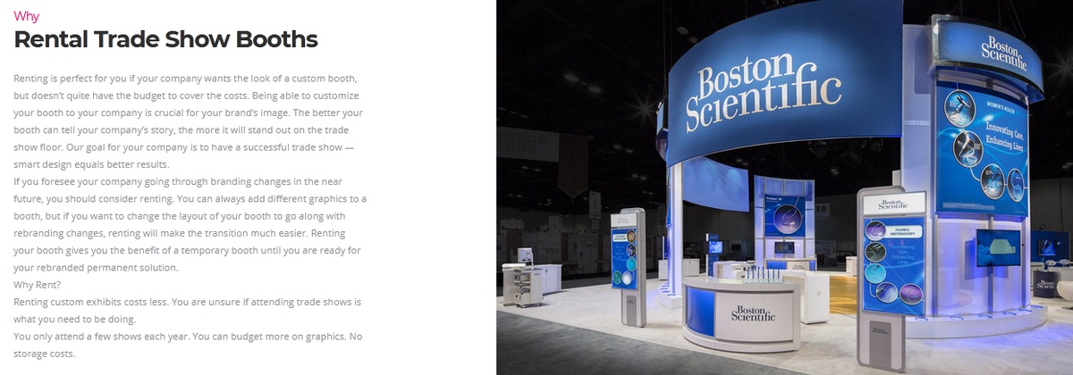Streamlining Your Trade Show Presence: Exhibition Booth Rental Services