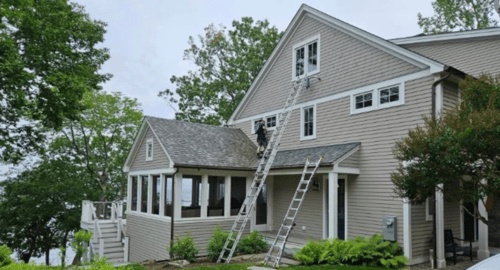 Best Pressure Washing Service In Lincolnville, Me - See Through Window Cleaning LLC