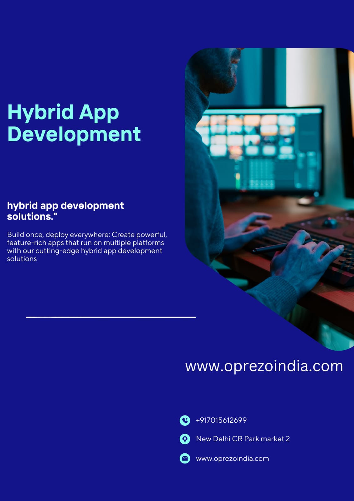 Unlock Seamless Hybrid App Development with Oprzeo India!