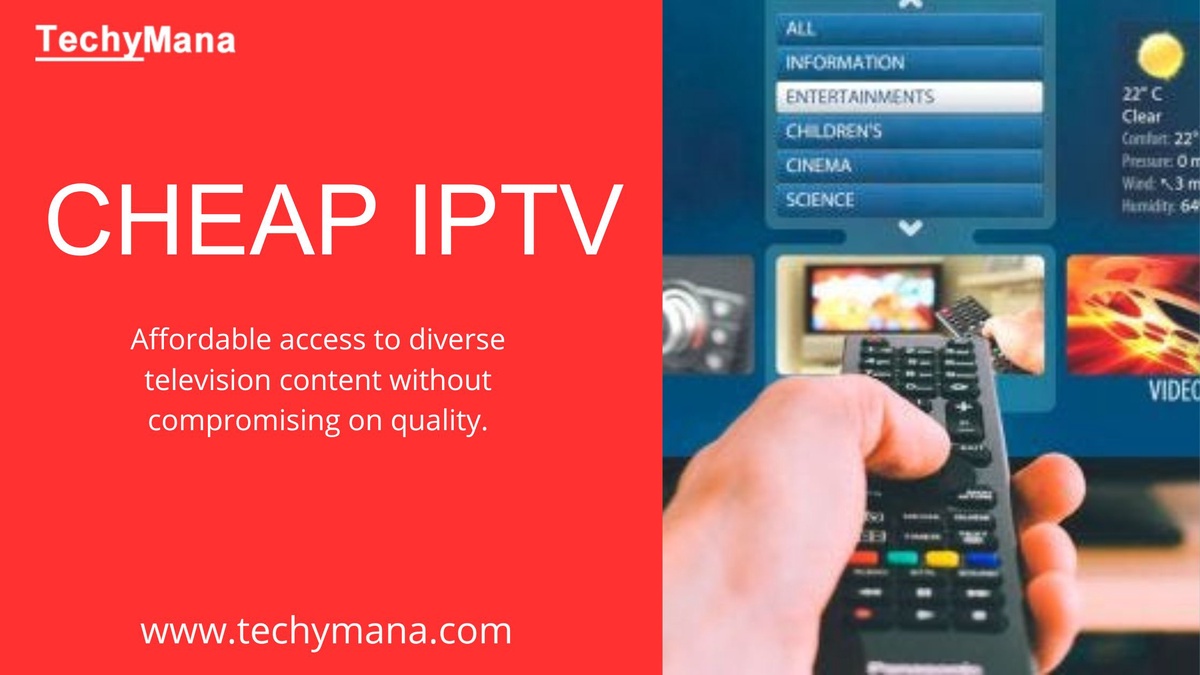 Elevate Your Entertainment Affordably with Techy Mana's Cheap IPTV Solutions