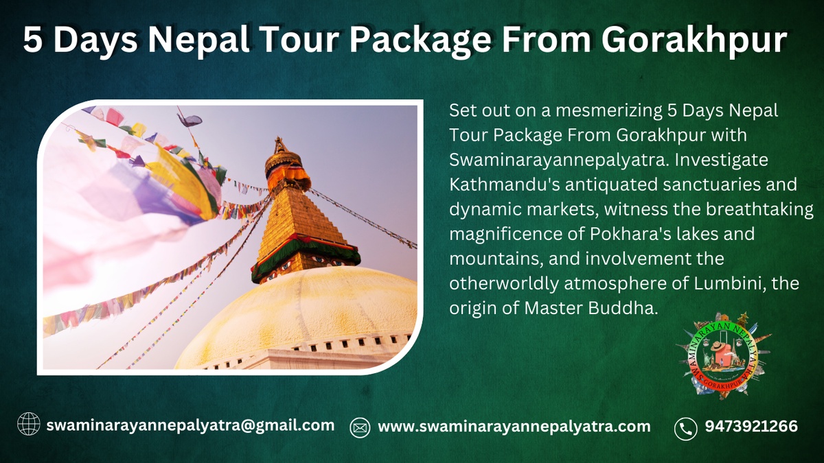 5 Days Nepal Tour Package From Gorakhpur