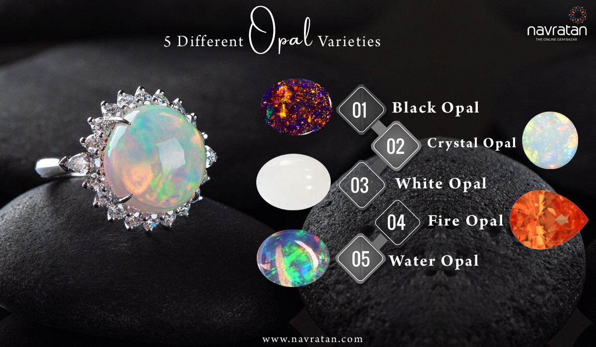 5 Different Varieties of Opal