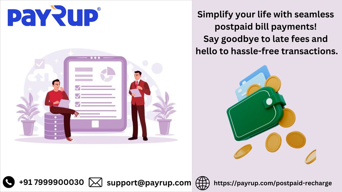 Manage Your Postpaid Plan Effortlessly with PayRup.