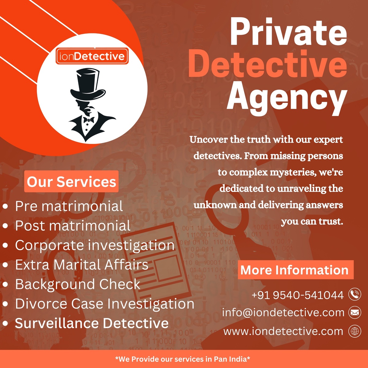 Innovations in Private Investigations: Ion Detective Agency's Approach