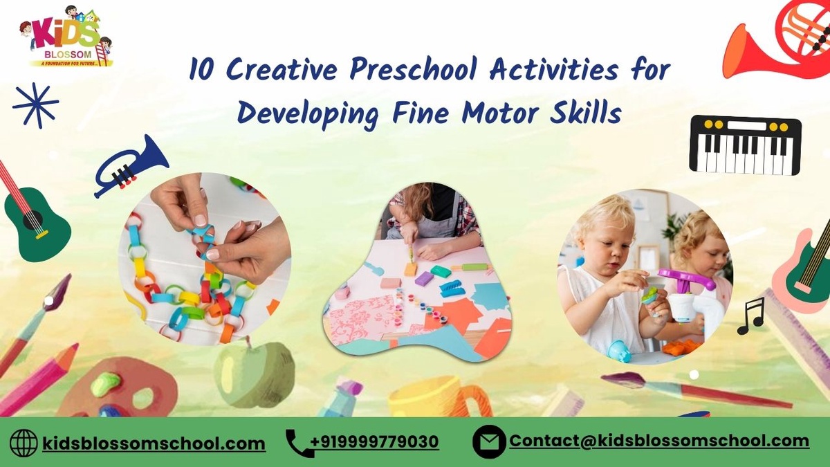 10 Creative Preschool Activities for Developing Fine Motor Skills