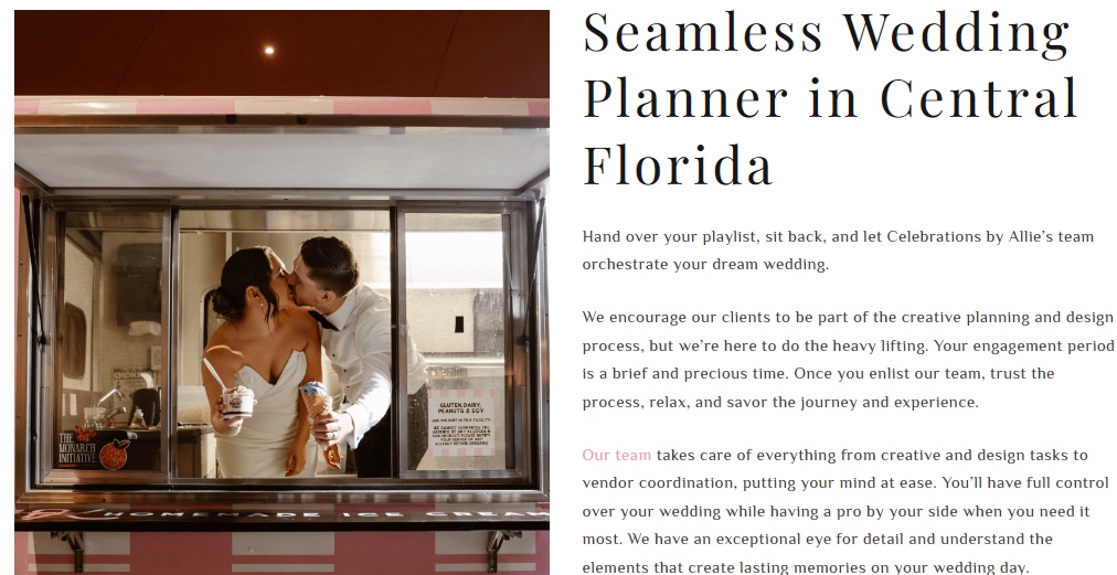 Tailored Celebrations: Florida Wedding Packages and Military Weddings in Central Florida