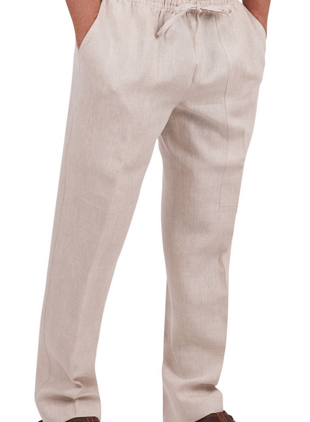 Effortless Elegance: Elevate Your Summer Wardrobe with Men's White Linen Pants