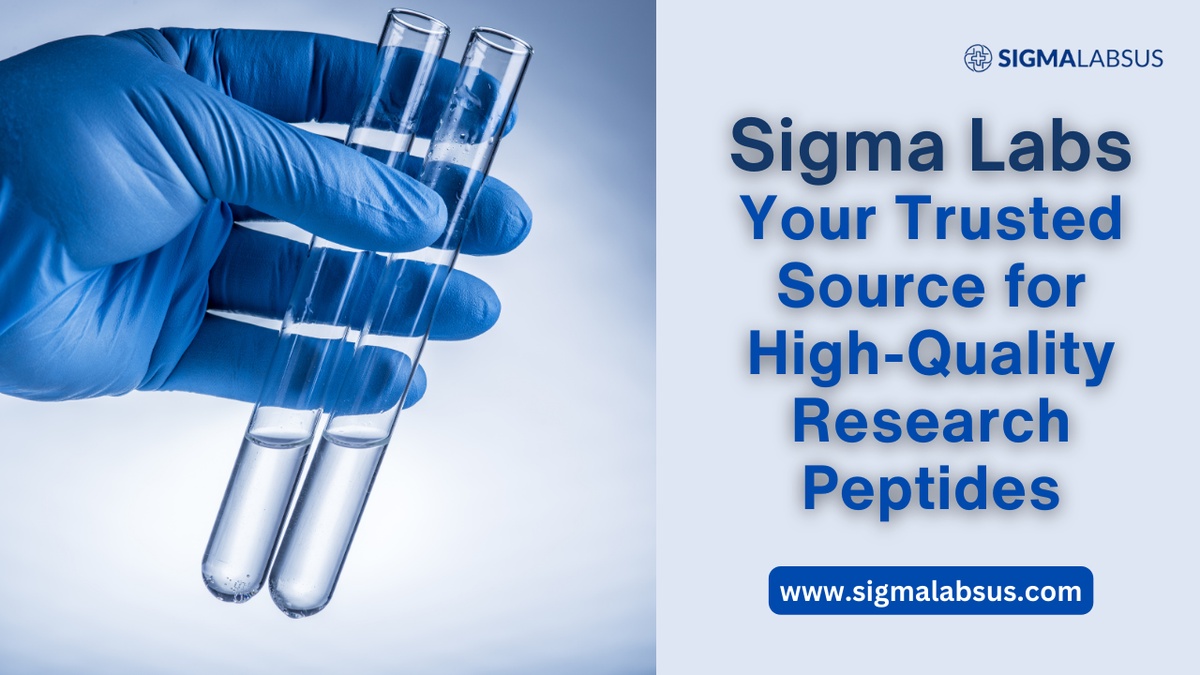 Discover the World of Research Peptides at SigmaLabsUS
