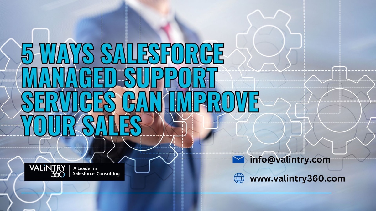 5 Ways Salesforce Managed Support Services Can Improve Your Sales – VALiNTRY360