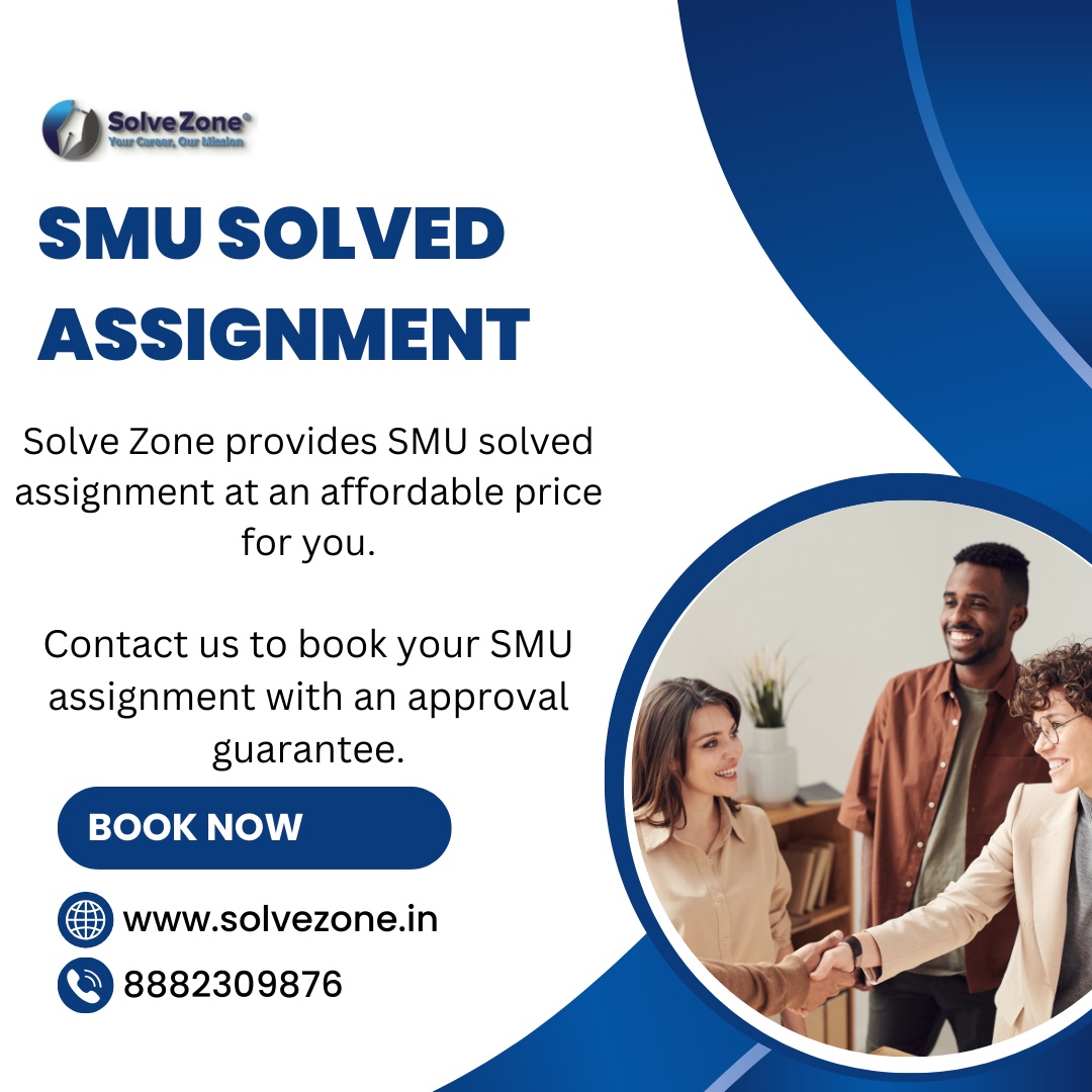Master Your SMU Assignments with Solve Zone: Your Easy Guide to Expert Help