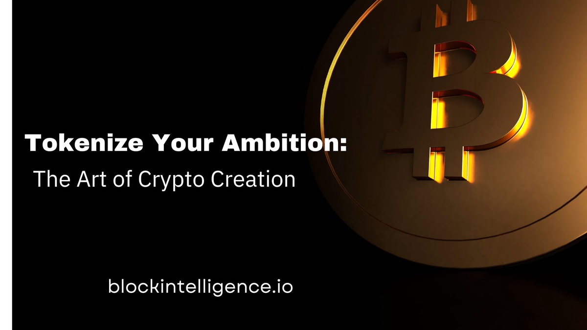 Tokenize Your Ambition: The Art of Crypto Creation