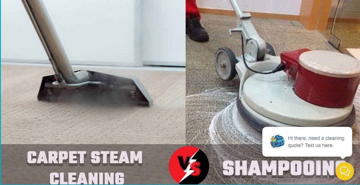 What is the Difference Between Steam Cleaning and Shampooing Carpet?