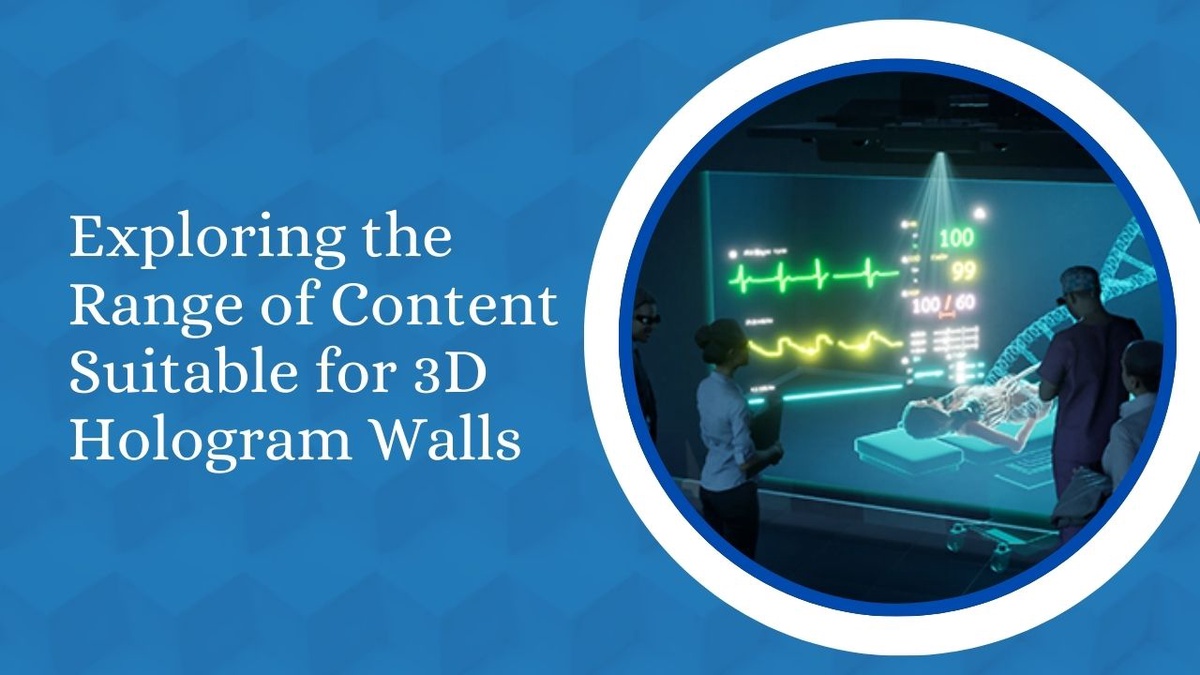 Dynamic Displays: Exploring the Range of Content Suitable for 3D Hologram Walls