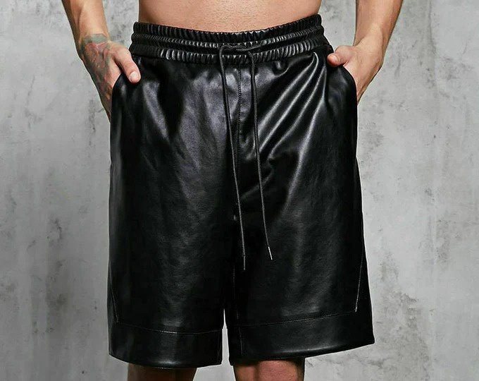 The Timeless Appeal of Black Leather Shorts for Men