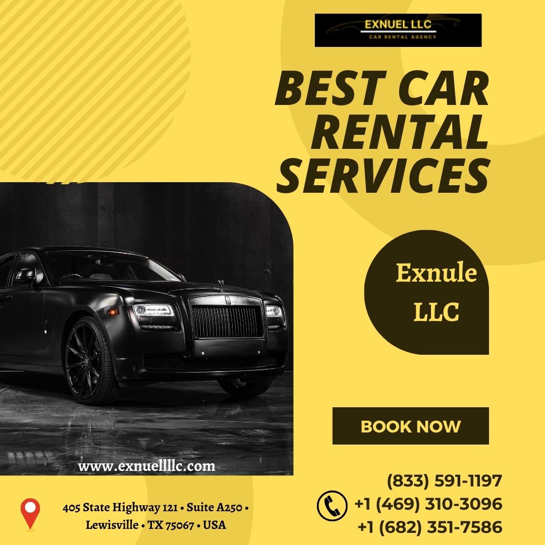 The Ultimate Guide to Renting a Car for Business Travel,with Exnuel LLC  Best Car Rental Services in Texas.