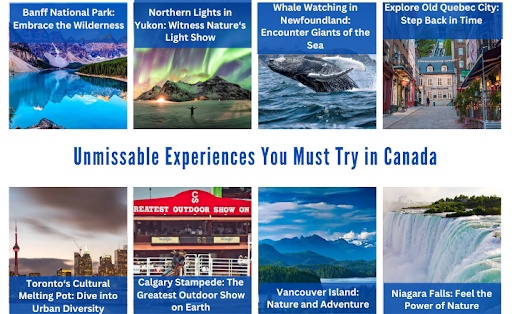 Unmissable Experiences You Must Try in Canada