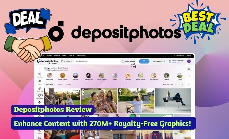 Depositphotos Review | Boost Content with 270M+ Graphics!| Lifetime Deal