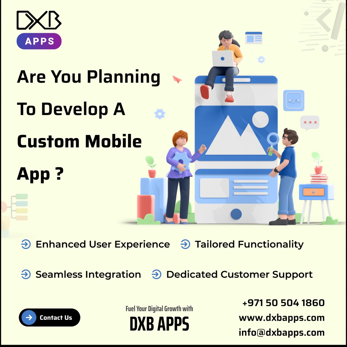 Build Digital Experiences With DXB APPS- Best App Design Company Abu Dhabi