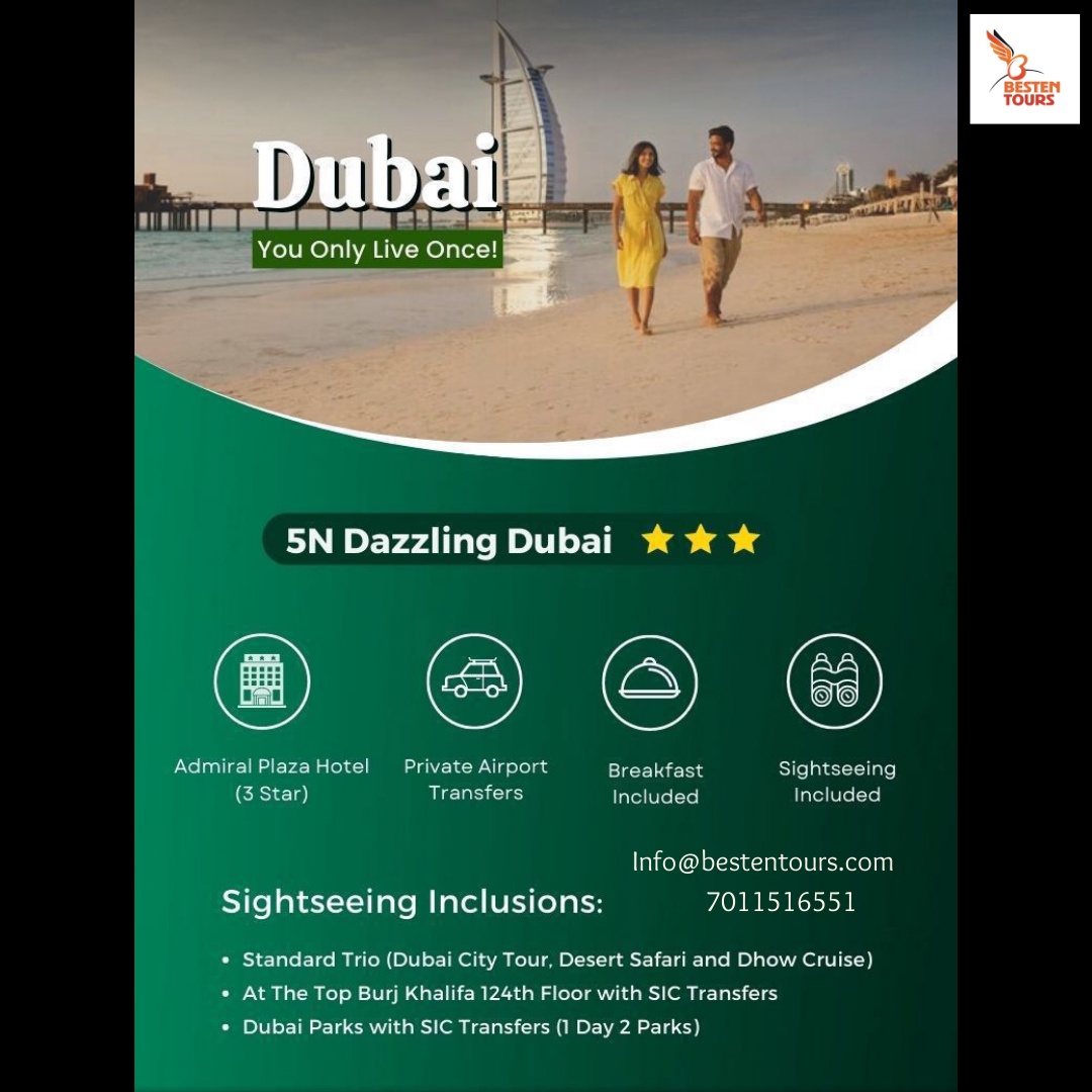 10 Reasons to Discover Our Dubai Honeymoon Package