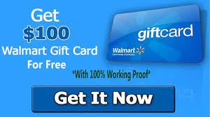 How do I win a free Walmart gift card?