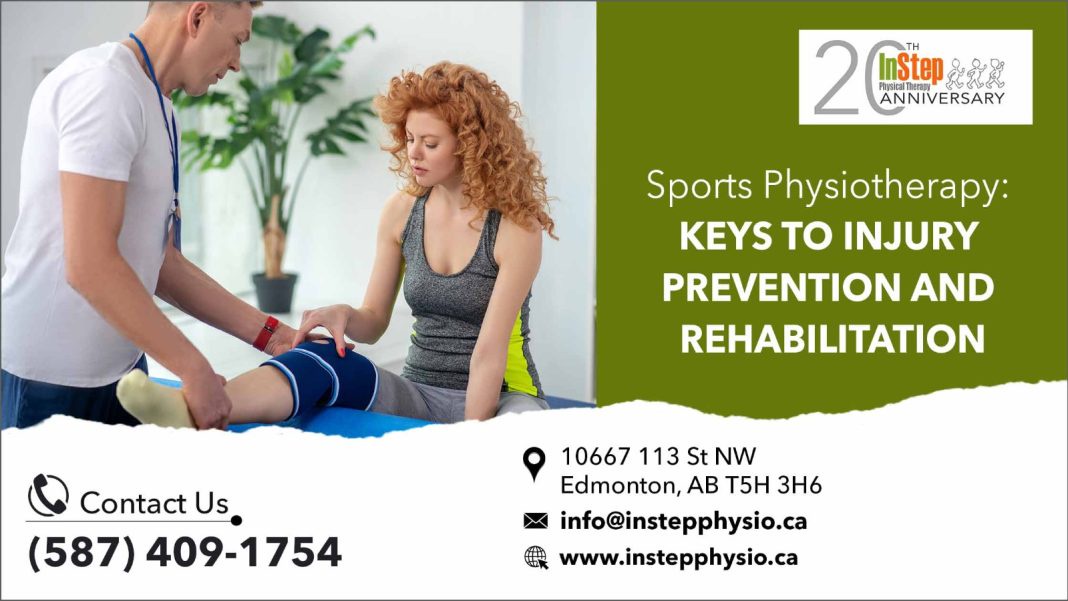 How do physiotherapists customize treatment plans for different sports injuries in Edmonton?