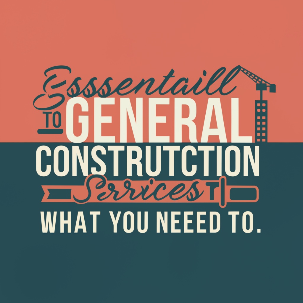 The Role of General Construction Services in Building Your Dream Home