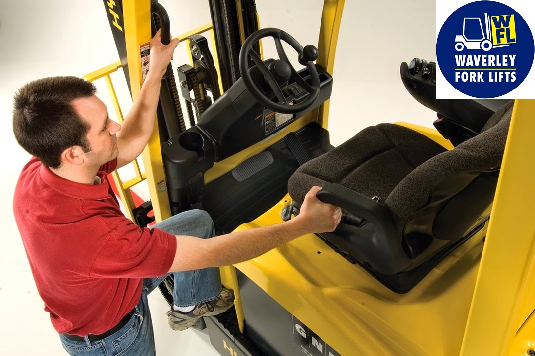 What are the key safety considerations when operating a forklift?