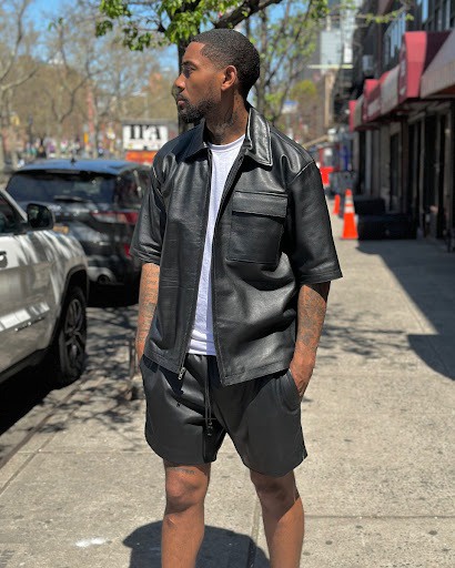 From the Court to the Streets: Leather Basketball Shorts for Men