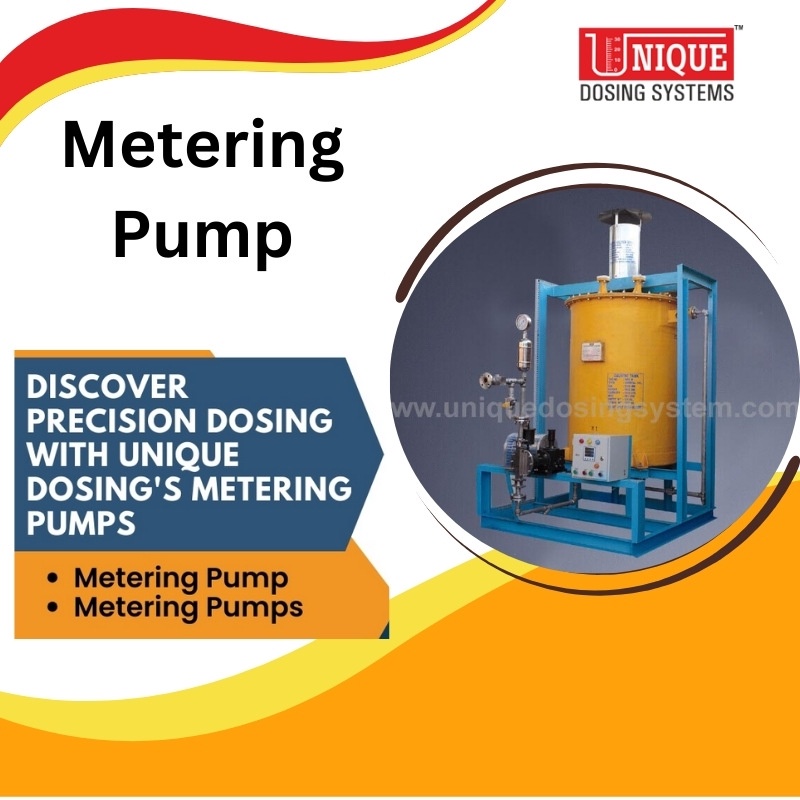 Mastering Fluid Precision A Deep Dive into Metering Pumps with Unique Dosing Pump