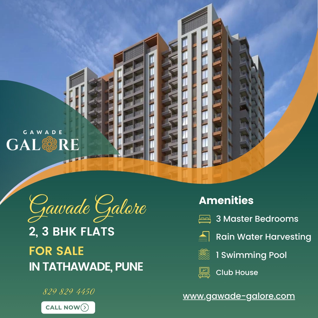 Gawade Galore: 2, 3 BHK Flats for Sale in Tathawade, Pune
