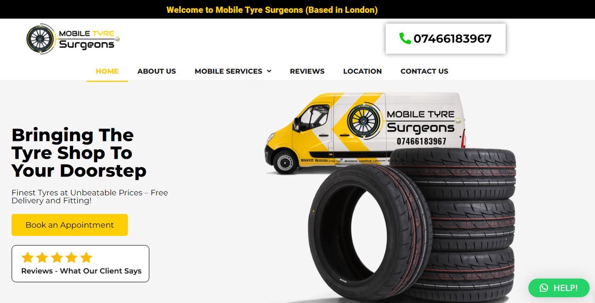 tyre repair near me Coulsdon