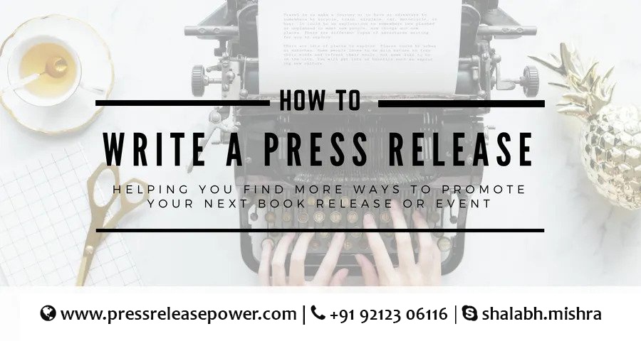 How to Effectively Announce a Book Release