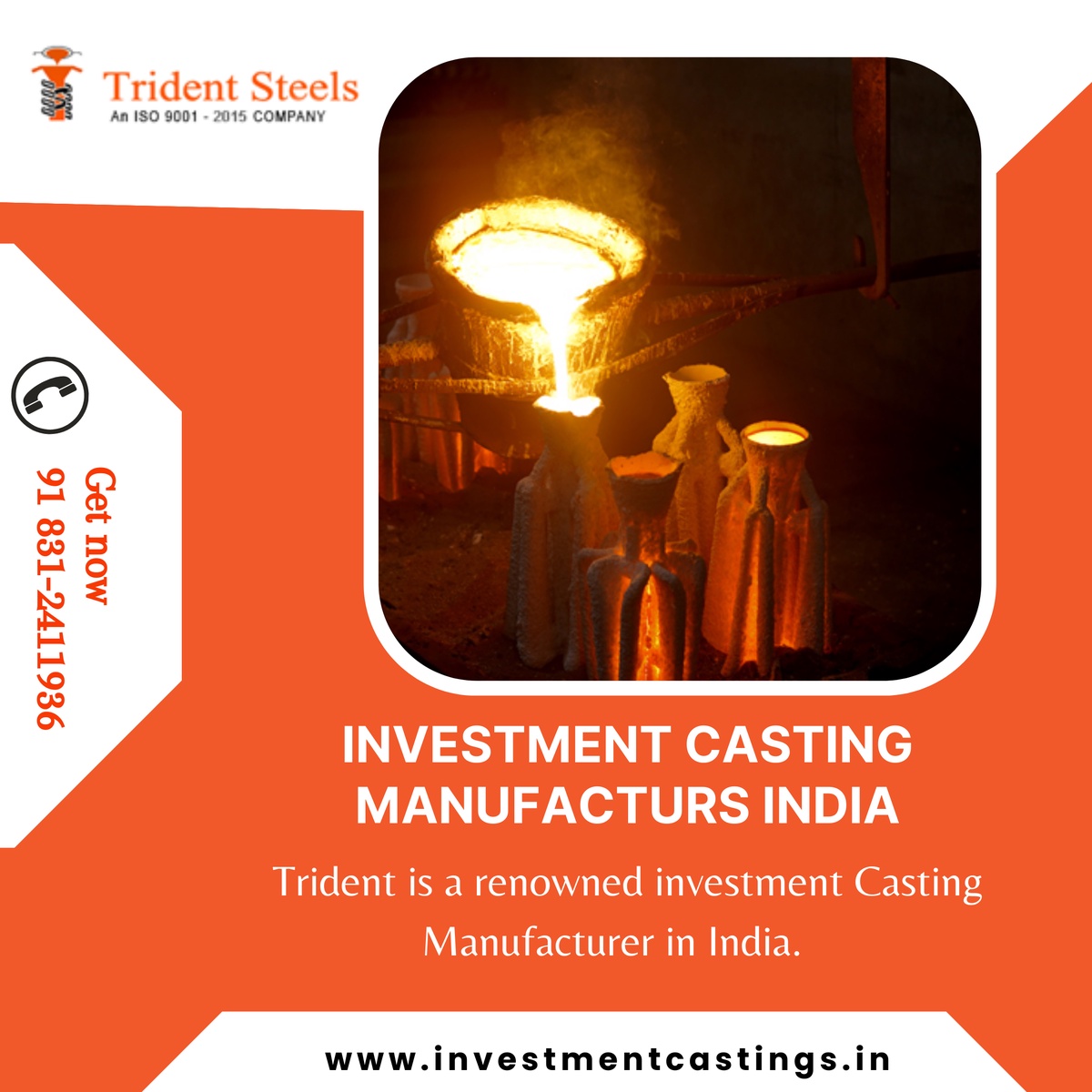 Tridentsteels-Investment Casting Manufacturers in India