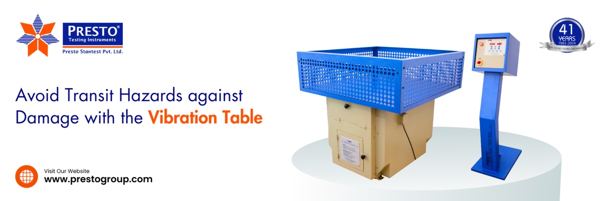 Avoid Transit Hazards against Damage with the Vibration Table