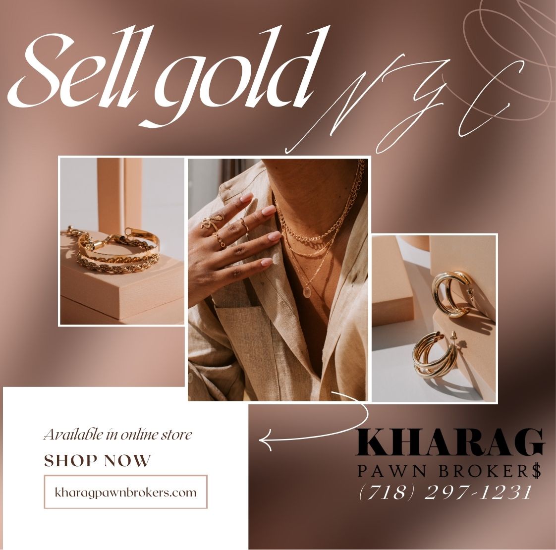 Do You Have Unused Gold? Turn it into Cash at Kharag Pawnbrokers NYC