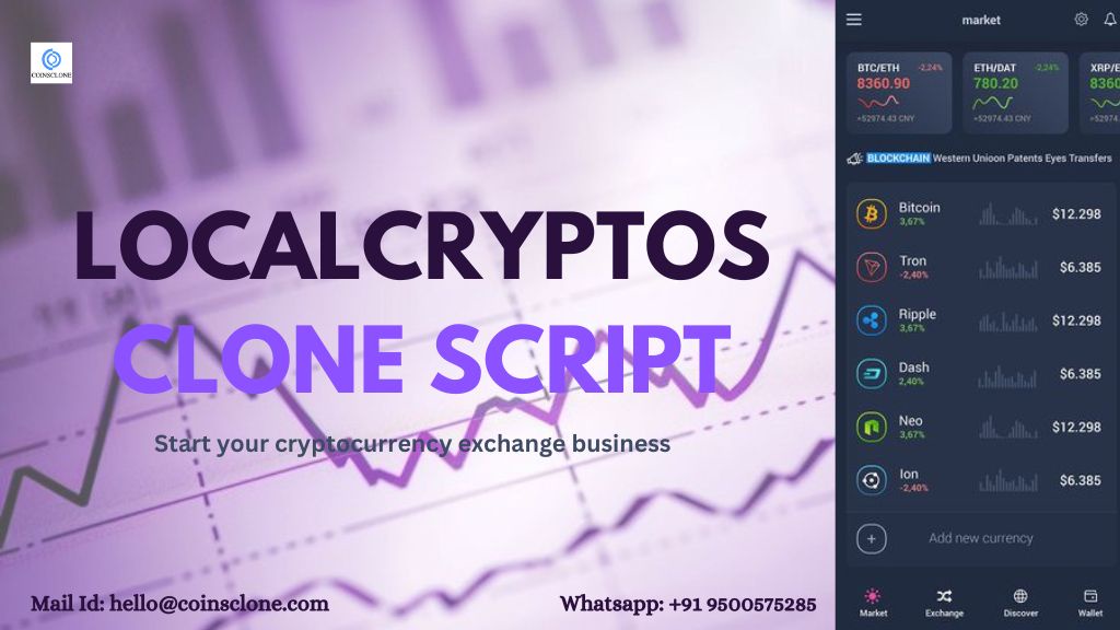 Localcryptos Clone Script -  To Start a crypto exchange