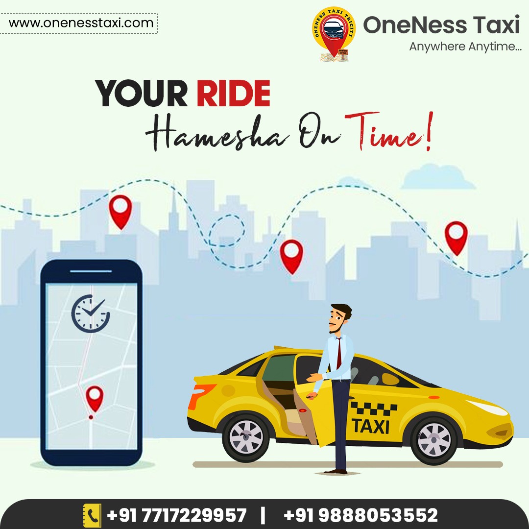Travel from Chandigarh to Delhi in Comfort and Style with OneNess Taxi