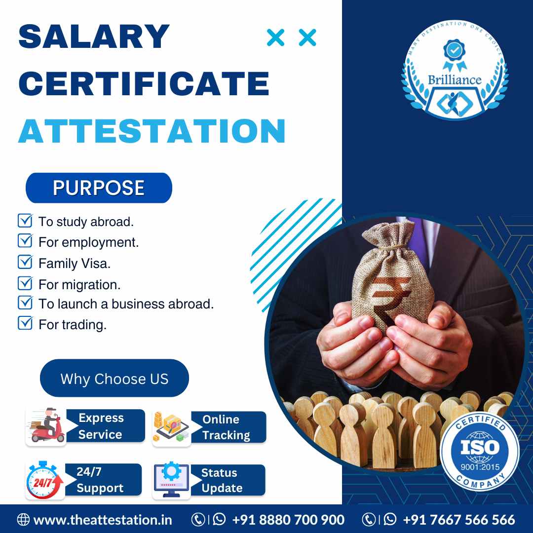 Common Mistakes to Avoid When Getting Your Salary Certificate Attested for Job Purposes