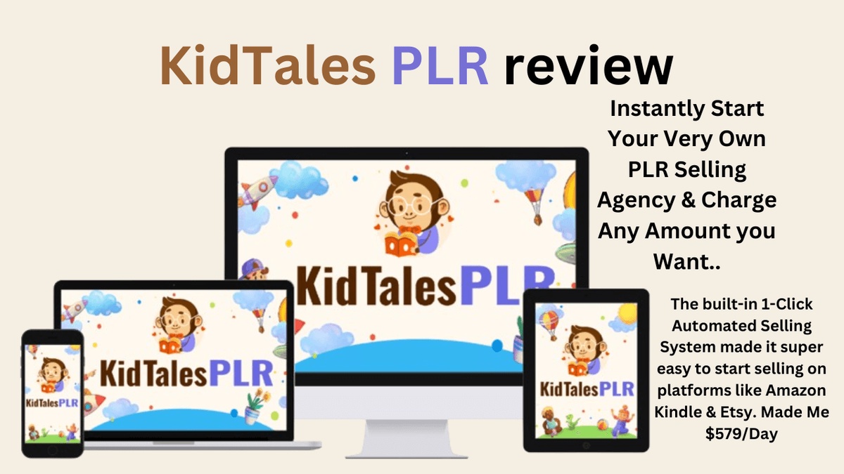 KidTales PLR Review: Simple Way to Earn with Kids' eBooks