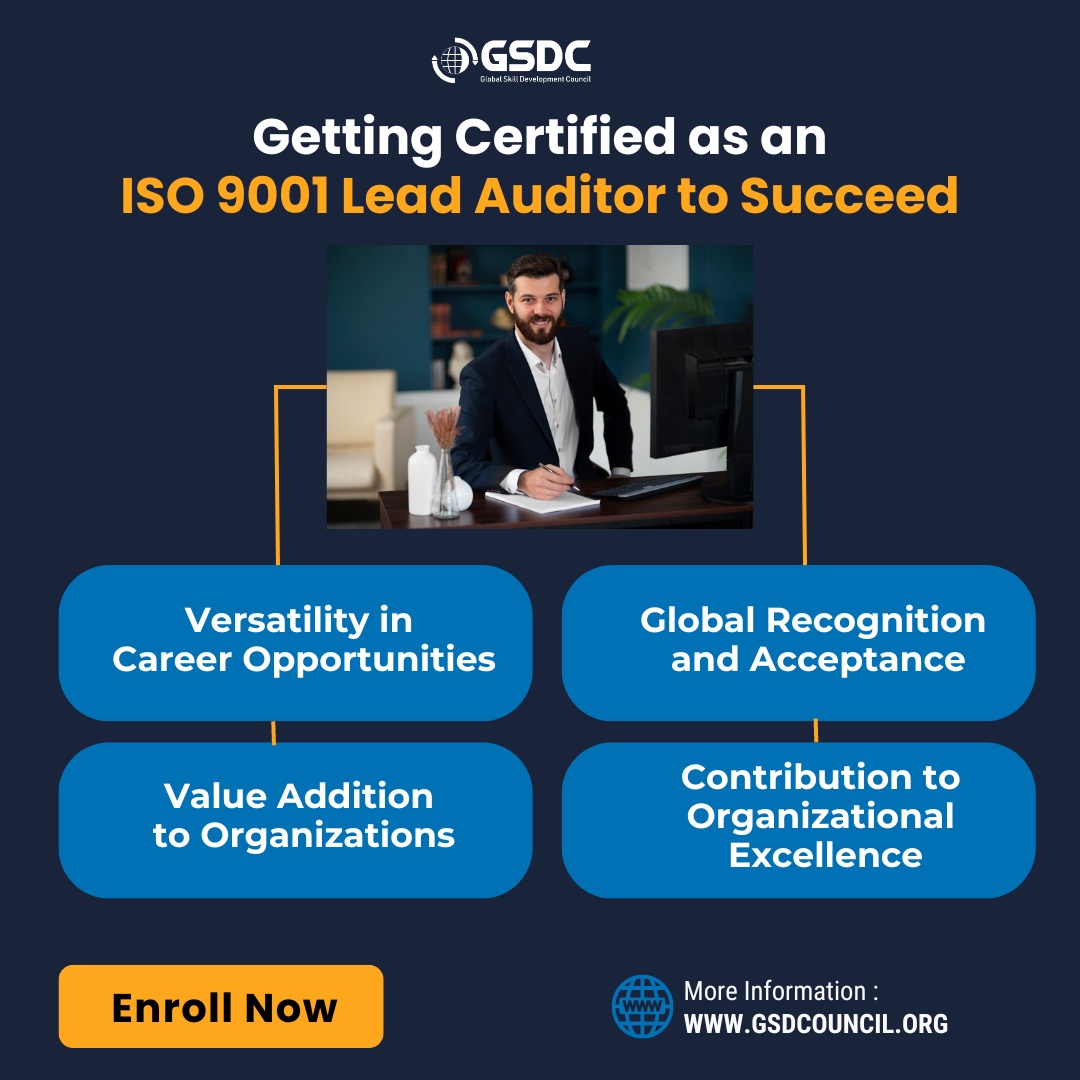 Getting Certified as an ISO 9001 Lead Auditor to Succeed