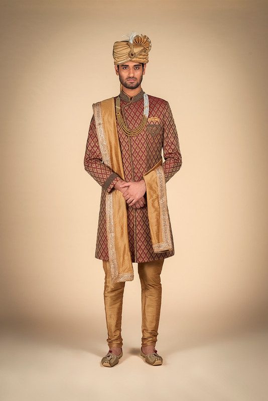 Men's Wear Sherwani: A Regal Choice for Every Groom